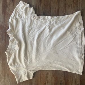 PALE YELLOW BRANDY TEE